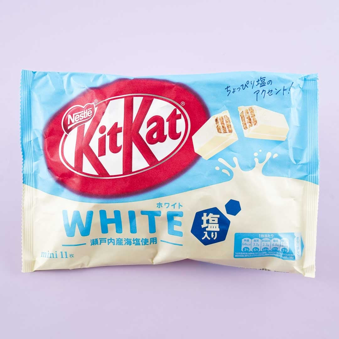 Kit Kat Schokolade – Weiß mit Salz