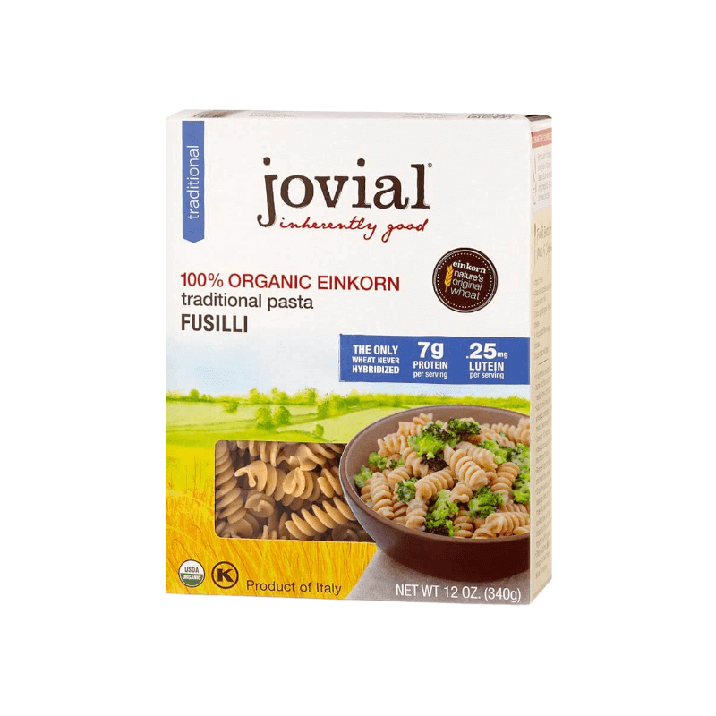 Jovial 100% Bio Einkorn Traditionelle Pasta Fusilli