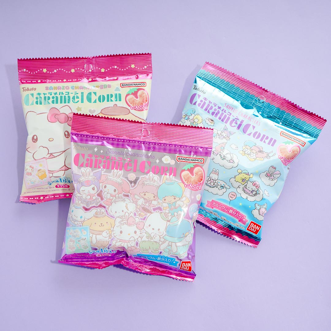 Sanrio Charaktere Karamell Mais – Erdbeere & Milch