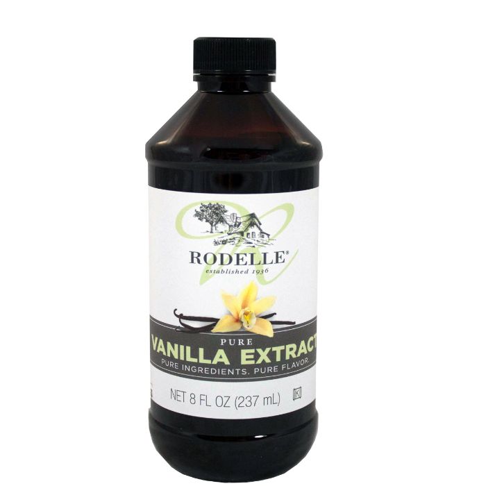 Rodelle – Extrakt Vanille rein, 8 Oz – Packung mit 12