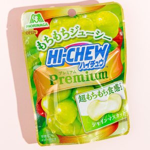 Hi-Chew Premium Kaubonbon-Packung – Glanz Muskat