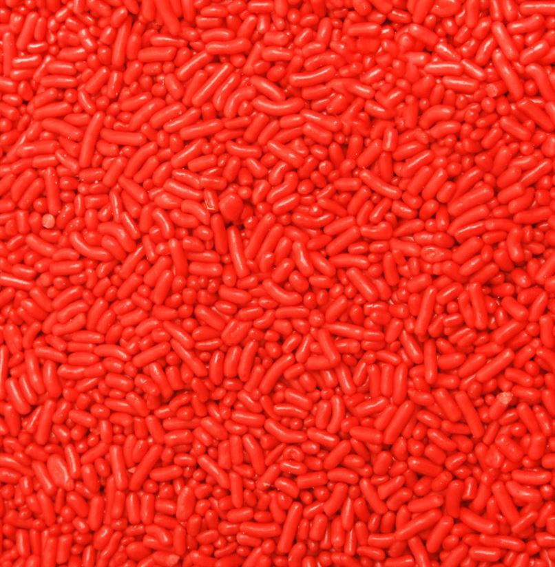 Rote Streusel