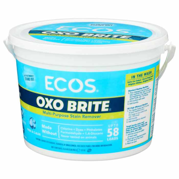 ECOS – Laundry Oxidizer Mehrzweck Fleckenentferner 3.6LB (Packung mit 6)