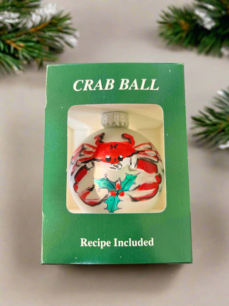 Crab Ball Ornament von Linda Amtmann