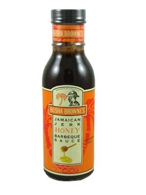 Busha Browne Honig Jamaican Jerk Grillsauce, 12oz