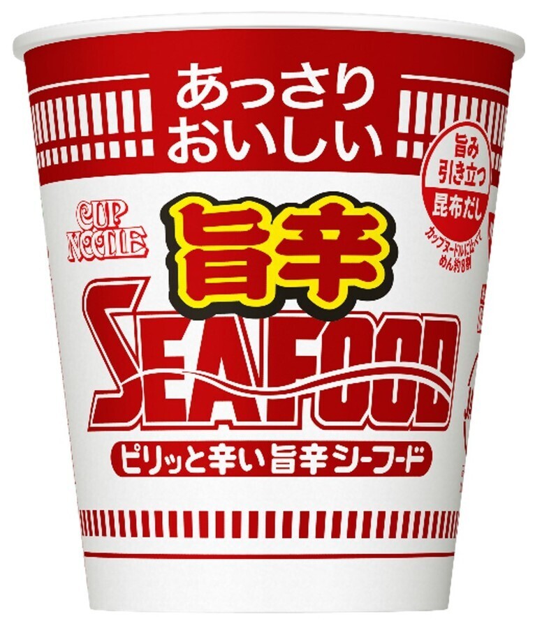 Nissin, Cup Noodle, Assari Umakara Meeresfrüchte