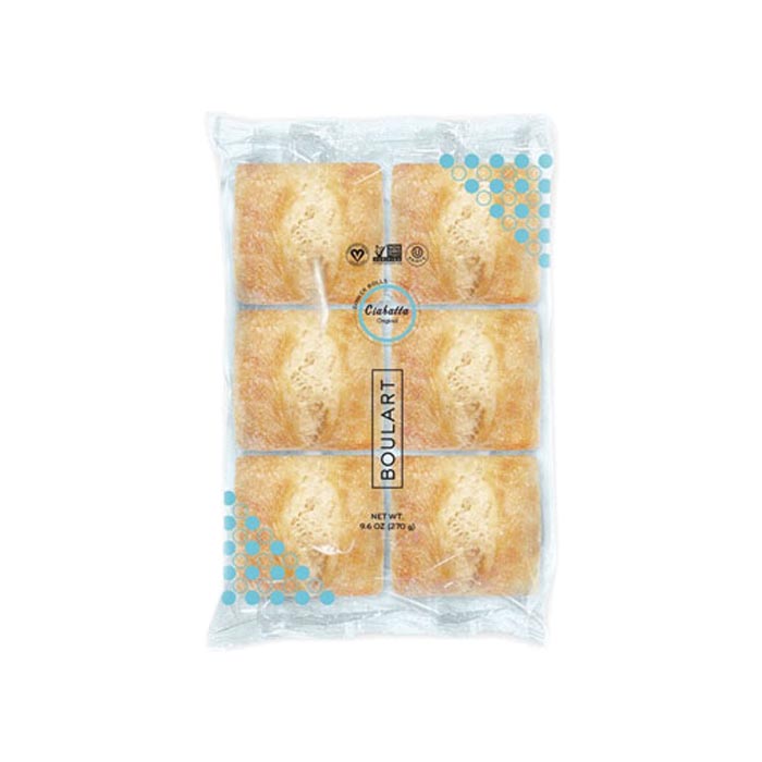 Boulart – Ciabatta Rollen 6er Packung, 1,6 oz – Packung mit 20 Stück