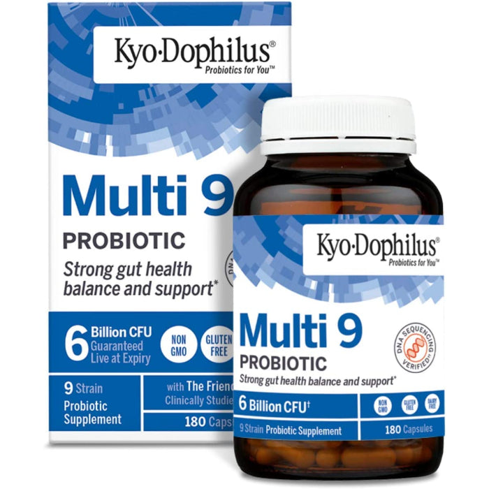 Kyolic Kyo Dophilus Mehrfarbig 9, 90 Kapseln – Packung mit 1