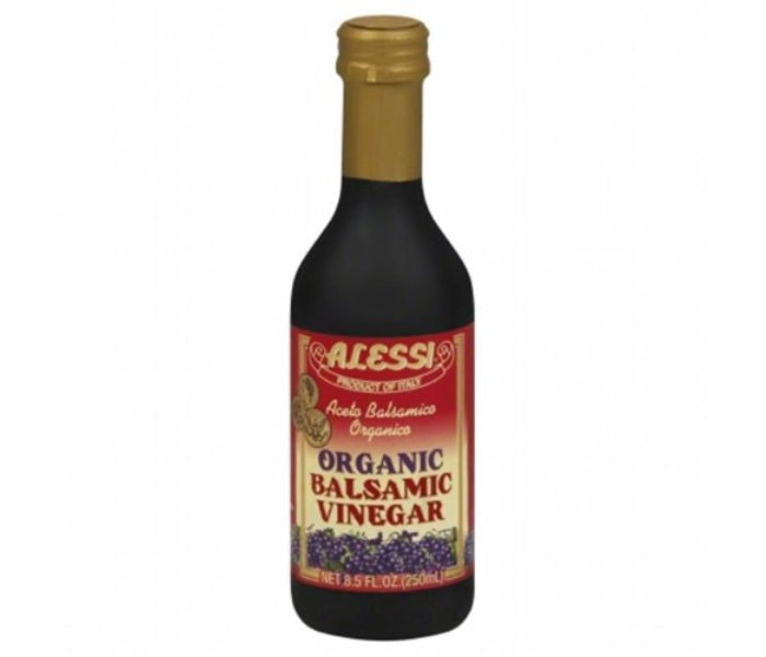 Alessi Organischer roter Balsamico-Essig, 8,5 oz – Packung mit 6