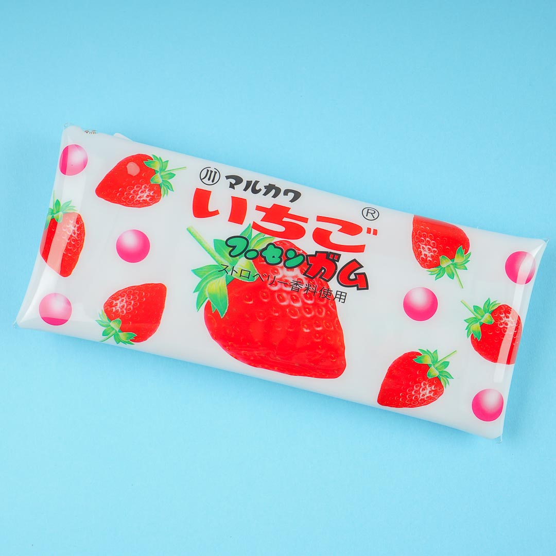 Marukawa Bubble Gum Haarband mit Fall – Erdbeere