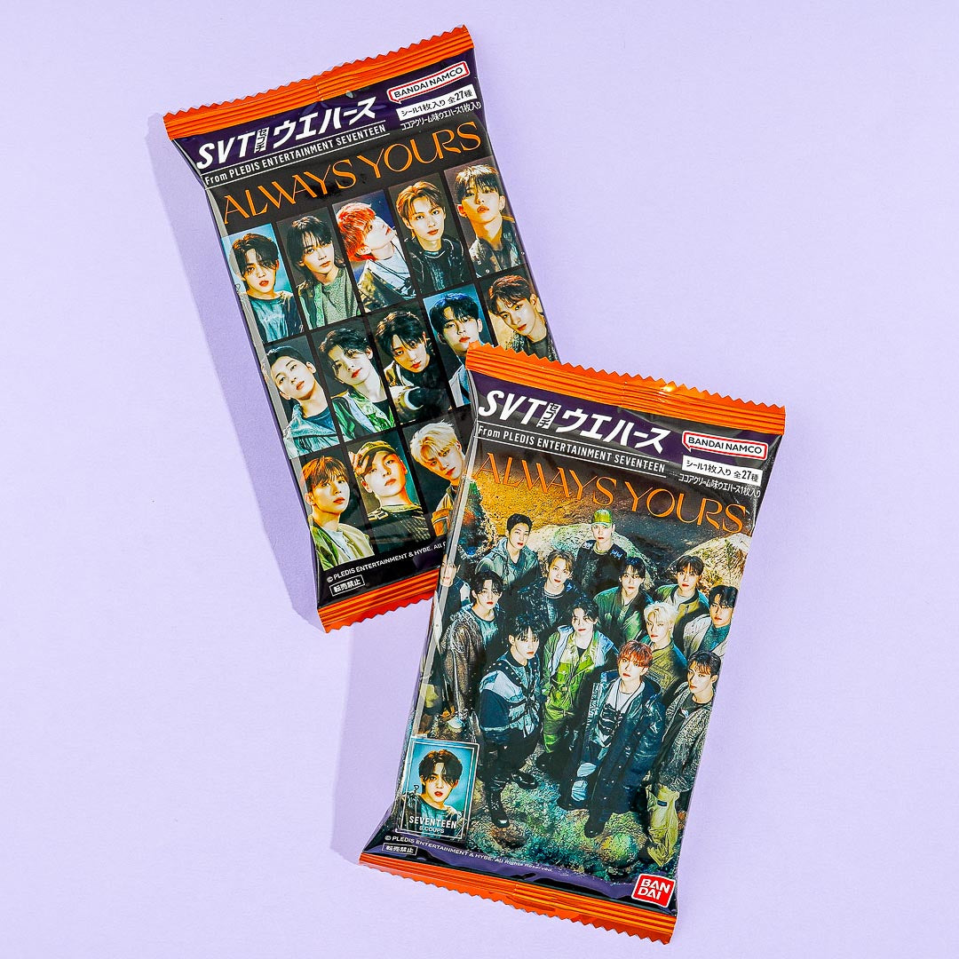 Bandai SVT Seventeen Waffel mit Aufkleber