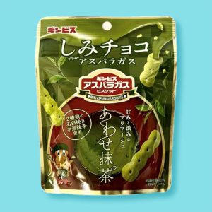 Ginbis Schokoladenhaltige Matcha Spargelkekse