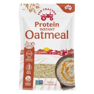 Rot Tractor Instant Creamy Australian Hafer 14 Oz – Packung mit 6