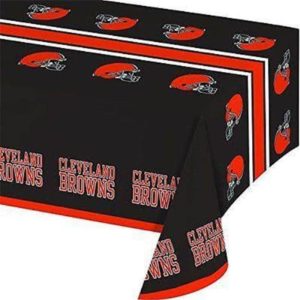 Creative Converting – Tischdecke Cleveland Browns, 1 Stück