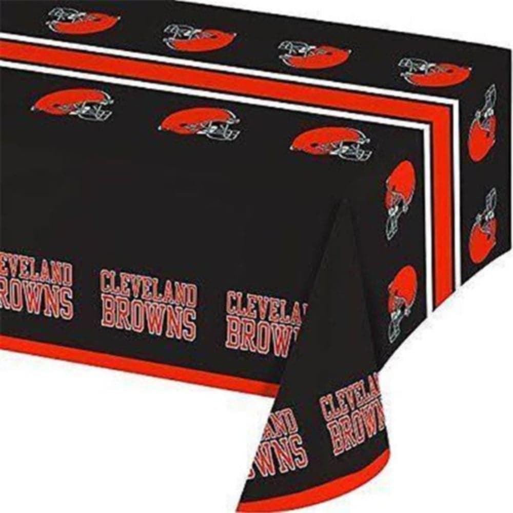 Creative Converting – Cleveland Browns Tischdecke, je 1 Stück