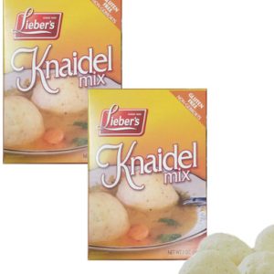 Lieber’s Knaidel Mix, Glutenfrei, Matzo-Kugel und Suppenmischung, koscher für Passover, 5 Unzen (Packung 2)