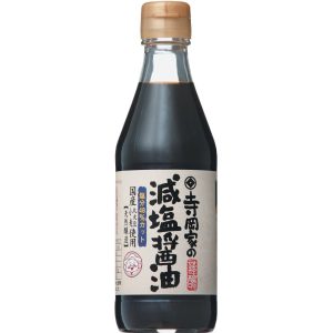 Teraoka Niedriges Natrium Shoyu (weniger Salz japanische Sojasauce) – 300ml