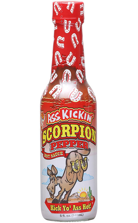 Ass Kickin Skorpion Pfeffer Chilisauce, 5oz