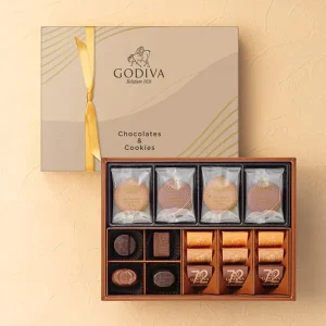 Godiva Japan, Schokolade & Keks-Sortiment, für Geschenk