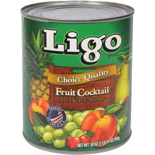 Ligo – Fruchtcocktail im schweren Sirup – 30 OZ