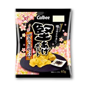 Calbee Kartoffelchips schwarzer Pfeffer