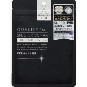 Derma Laser Specter VCMAX Mask Quality 1st schwarz (7 Blatt) aus Japan – tokyo sakura Mall