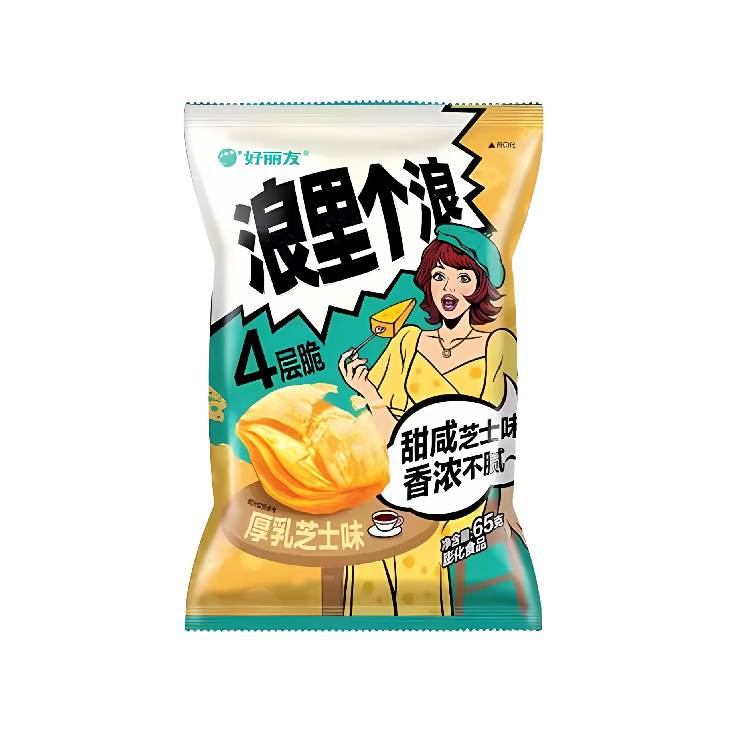 Orion Schildkröte Chip Frischkäse (China)