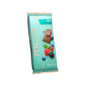 Pergale Milchschokolade mit Wildbeerenfüllung (litauisch)