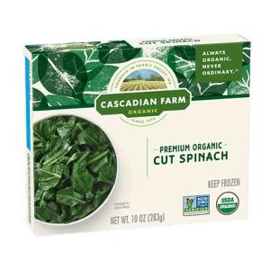 Cascadian Farm – gefrorener Spinat geschnitten, Packung mit 12 – 10oz