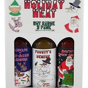 Holiday Heat scharfe Sauce 3 Packung, 3/ . – 5oz