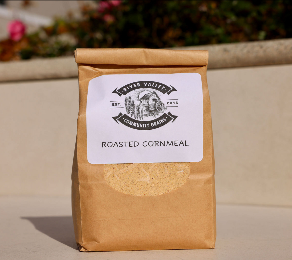River Valley Community Grains Geröstete Cornmeal Tasche – 6 Beutel x 1,25 LB-Hülle