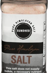 Sundhed Salz Himalyan Glas feine 750 gm – Packung mit 6
