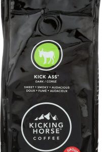 Kicking Horse Kaffee Tritt Arsch dunkel geschliffen 10 Unzen – Packung mit 6