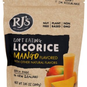 RJ’s Licorice Soft Eating Mango 7 Unzen – Packung mit 8