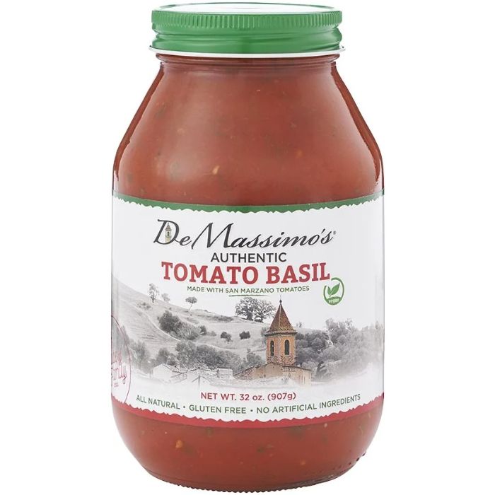 De Massimos – Tomatensoße Basilikum, 32 Oz (Packung mit 6)