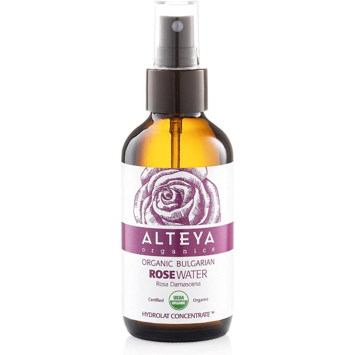 Alteya Organics – Wasser Bulgarische Rose 4 Fl Oz – Packung mit 1