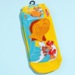Puku Puku Tai Fish Waffel Socken