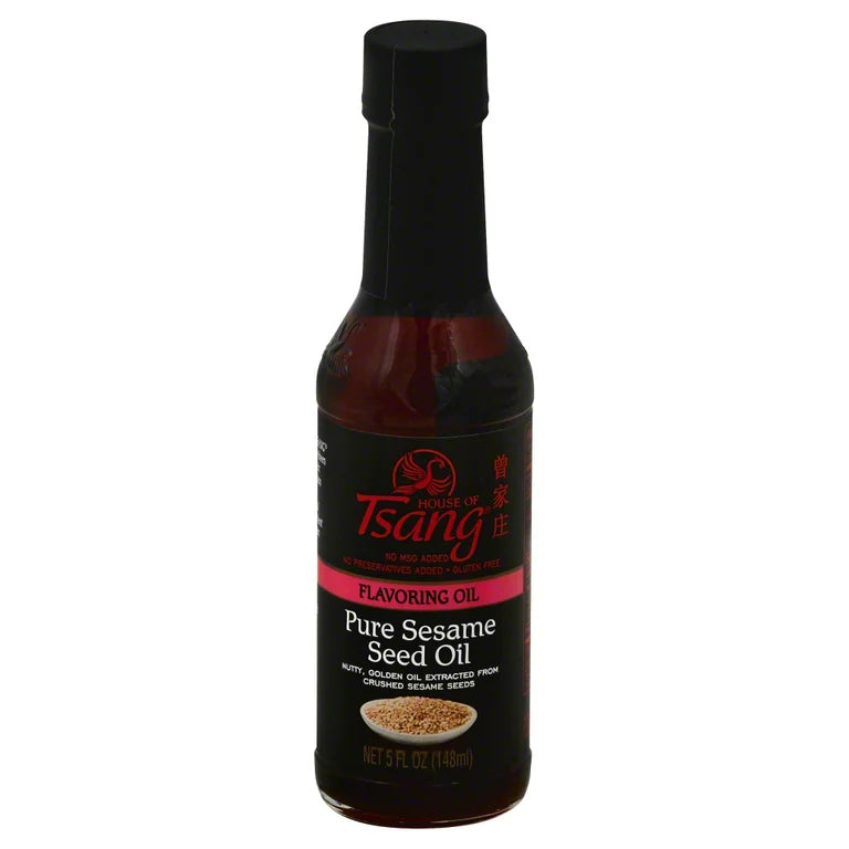 House of Tsang – Sesamsamen reines Öl, 5 Oz – Packung mit 12