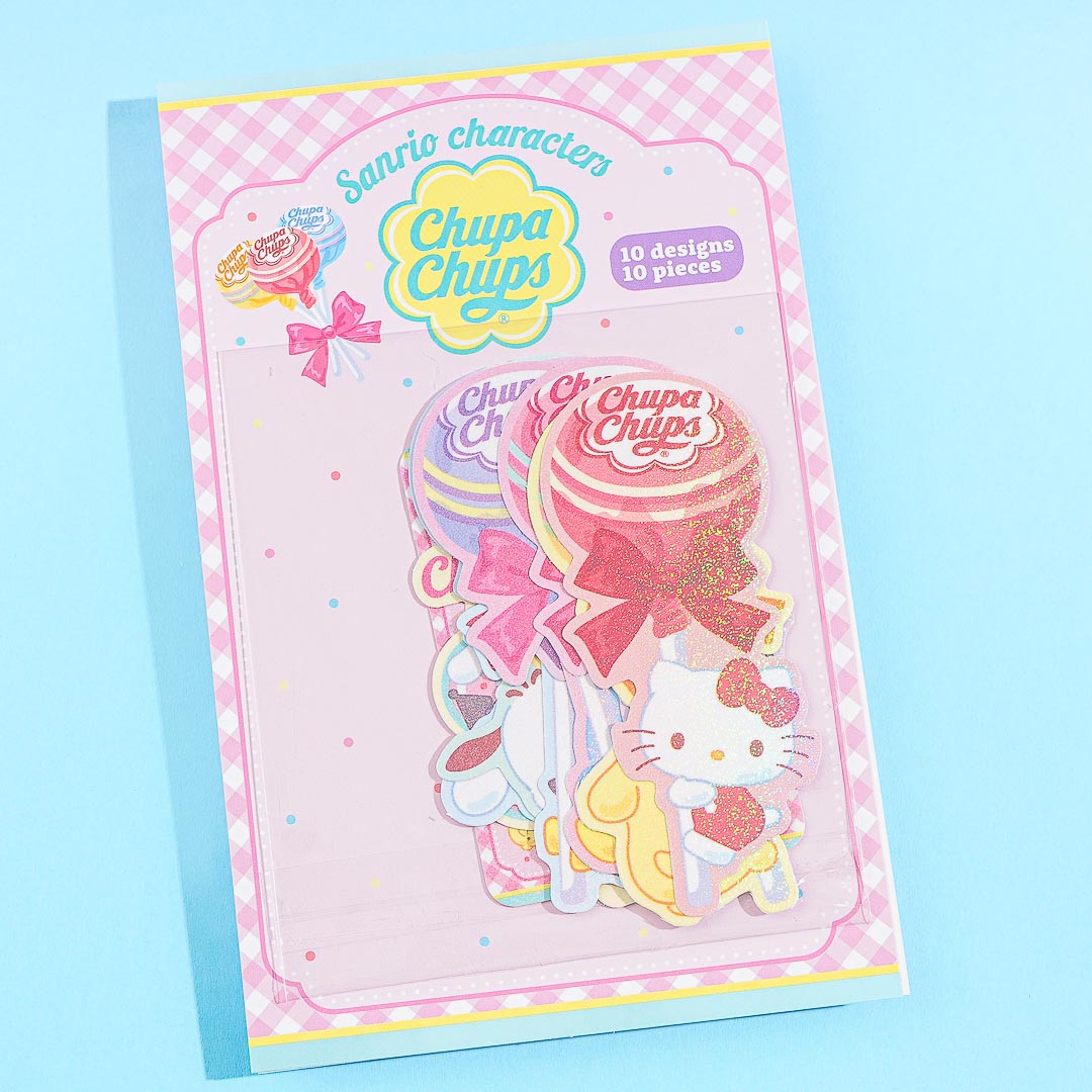 Sanrio Zeichen x Chupa Chups Sticker Set