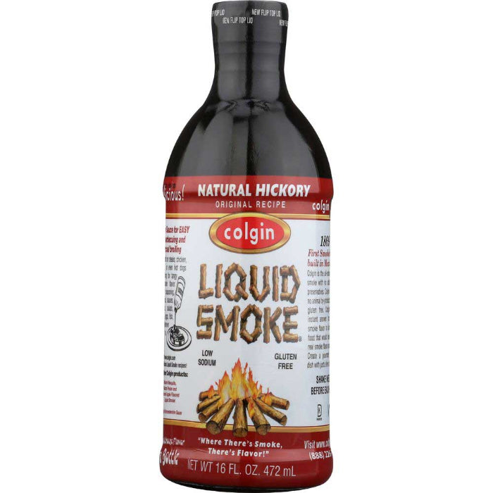 Colgin – Liquid Smoke Hickory, 16 Oz (Packung mit 6 Stück)