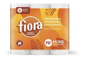 Fiora Papiertuch Riesenrollen 6 Rollen