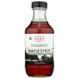 Chicago Maple – Organisches Ahornsirupglas, 16 Floz (Packung mit 12)