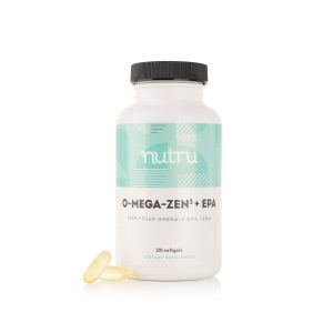 NuTru – O-Mega Zen3 + EPA Vegan DHA Ergänzung, 120 Stück