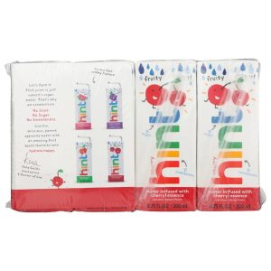 Hint Kinder reine Wasserr mit Kirsche, Packung mit 8