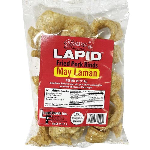 Elena's Original Lapid – Gebratene Schweinerinde – Mai Laman – 5 OZ