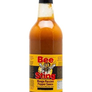 Bee Sting Mango Leidenschaft scharfe Sauce, 25.7oz.