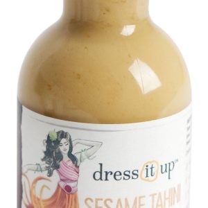 verkleiden es sich Sesam Tahini Dressing Flaschen – 12 Flaschen