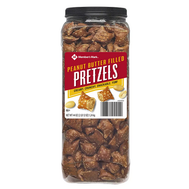 Member's Mark Erdnussbutter gefüllte Brezeln, 44 oz