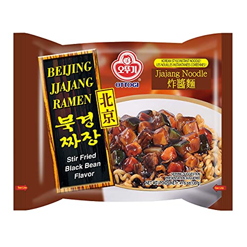 Ottogi Jjajang Nudel Stir Fried Schwarz Bean Geschmack