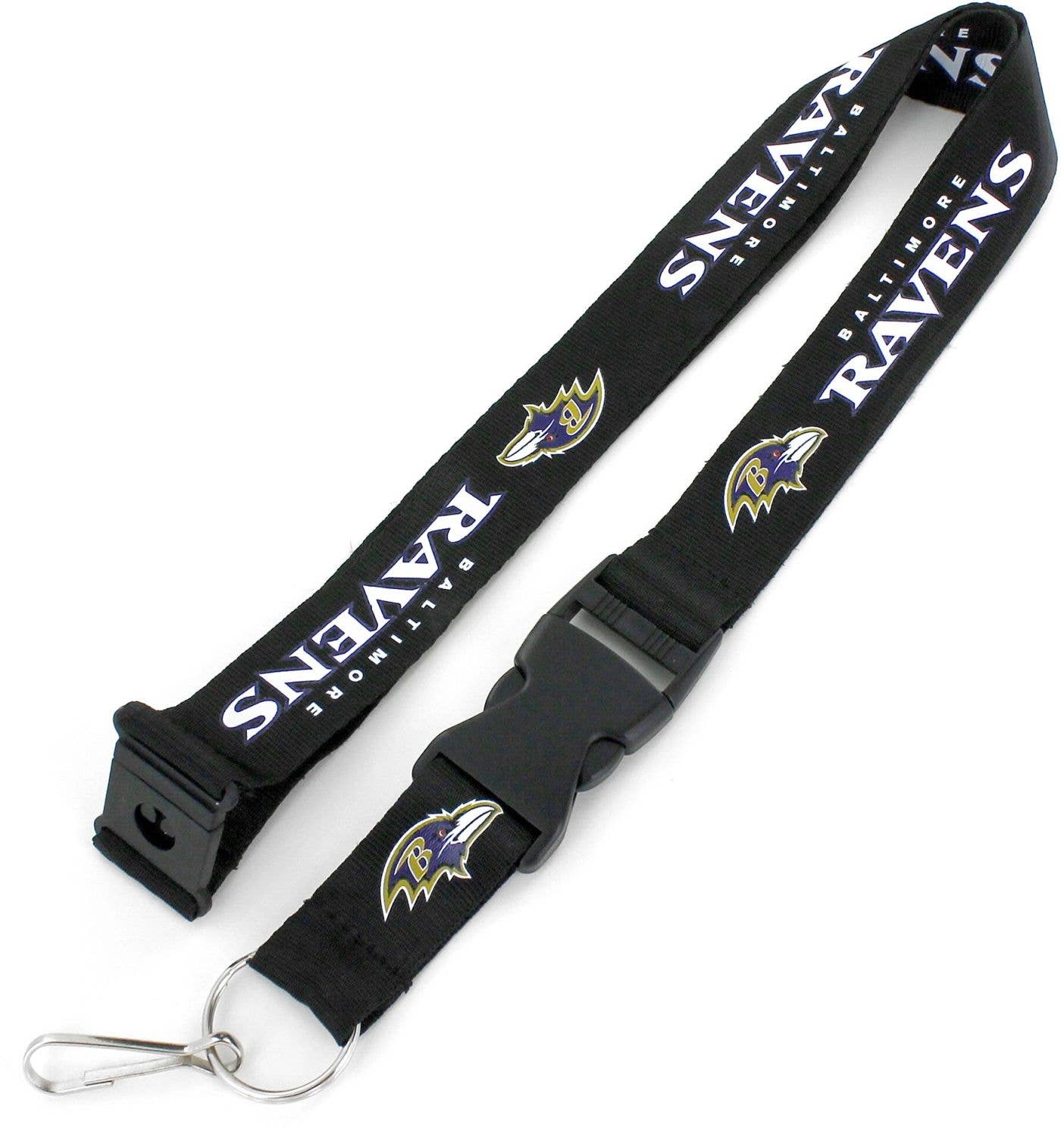 Aminco USA – NFL Baltimore Ravens Team Lanyard, schwarz